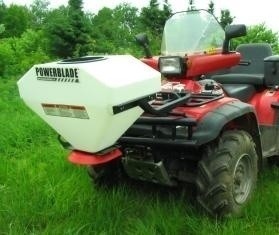 Distributeur d'engrais ou  semence pour VTT