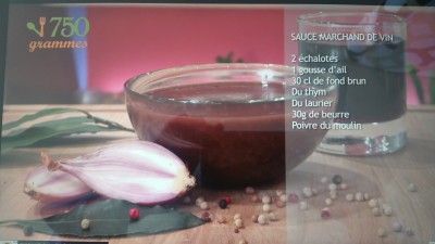 Recette de Sauce au vin rouge