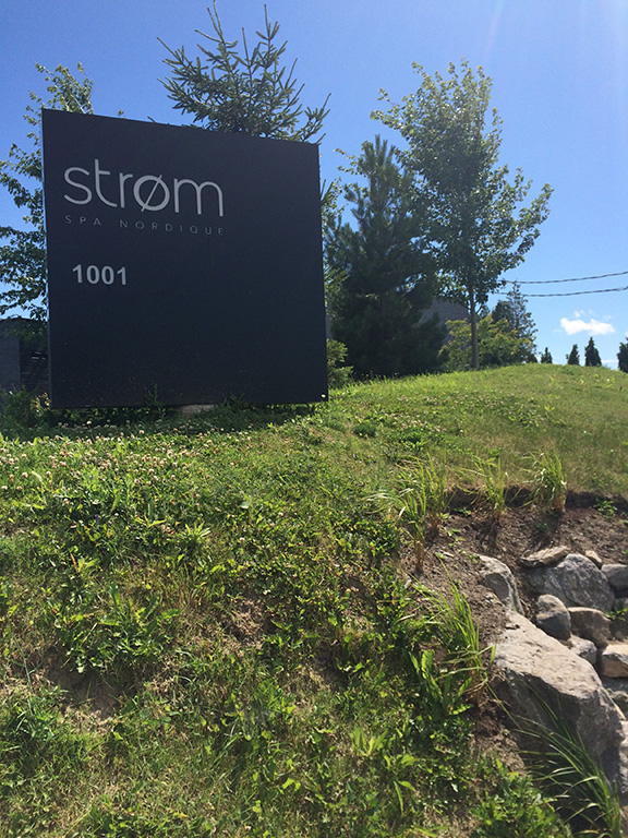 Photo de la pancarte Strom