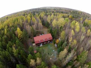 chalet + vue du territoire