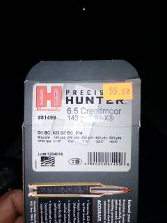 A  chang Remington heavy Barrel 6.5 creedmoor